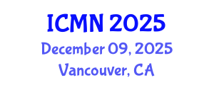 International Conference on Microfluidics and Nanofluidics (ICMN) December 09, 2025 - Vancouver, Canada