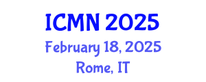 International Conference on Microfluidics and Nanofluidics (ICMN) February 18, 2025 - Rome, Italy