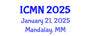 International Conference on Microfluidics and Nanofluidics (ICMN) January 21, 2025 - Mandalay, Myanmar