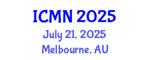 International Conference on Microfluidics and Nanofluidics (ICMN) July 21, 2025 - Melbourne, Australia
