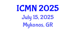 International Conference on Microfluidics and Nanofluidics (ICMN) July 15, 2025 - Mykonos, Greece