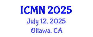 International Conference on Microfluidics and Nanofluidics (ICMN) July 12, 2025 - Ottawa, Canada