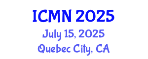 International Conference on Microfluidics and Nanofluidics (ICMN) July 15, 2025 - Quebec City, Canada