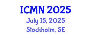International Conference on Microfluidics and Nanofluidics (ICMN) July 15, 2025 - Stockholm, Sweden