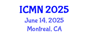 International Conference on Microfluidics and Nanofluidics (ICMN) June 14, 2025 - Montreal, Canada
