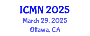 International Conference on Microfluidics and Nanofluidics (ICMN) March 29, 2025 - Ottawa, Canada