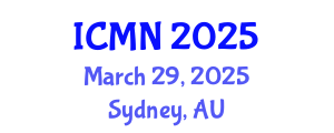International Conference on Microfluidics and Nanofluidics (ICMN) March 29, 2025 - Sydney, Australia