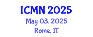 International Conference on Microfluidics and Nanofluidics (ICMN) May 03, 2025 - Rome, Italy
