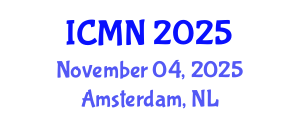 International Conference on Microfluidics and Nanofluidics (ICMN) November 04, 2025 - Amsterdam, Netherlands