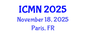 International Conference on Microfluidics and Nanofluidics (ICMN) November 18, 2025 - Paris, France