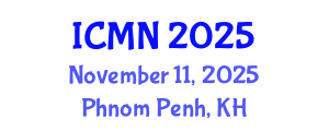 International Conference on Microfluidics and Nanofluidics (ICMN) November 11, 2025 - Phnom Penh, Cambodia