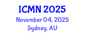 International Conference on Microfluidics and Nanofluidics (ICMN) November 04, 2025 - Sydney, Australia