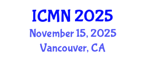 International Conference on Microfluidics and Nanofluidics (ICMN) November 15, 2025 - Vancouver, Canada