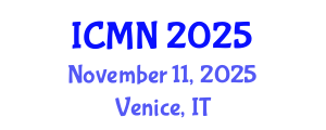 International Conference on Microfluidics and Nanofluidics (ICMN) November 11, 2025 - Venice, Italy