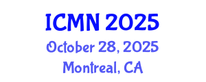 International Conference on Microfluidics and Nanofluidics (ICMN) October 28, 2025 - Montreal, Canada