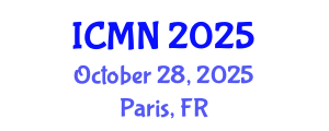 International Conference on Microfluidics and Nanofluidics (ICMN) October 28, 2025 - Paris, France