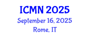 International Conference on Microfluidics and Nanofluidics (ICMN) September 16, 2025 - Rome, Italy
