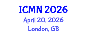 International Conference on Microfluidics and Nanofluidics (ICMN) April 20, 2026 - London, United Kingdom International Conference on Microfluidics and Nanofluidics (ICMN) April 20, 2026 - London, United Kingdom