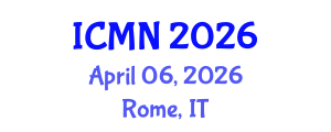 International Conference on Microfluidics and Nanofluidics (ICMN) April 06, 2026 - Rome, Italy International Conference on Microfluidics and Nanofluidics (ICMN) April 06, 2026 - Rome, Italy
