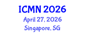 International Conference on Microfluidics and Nanofluidics (ICMN) April 27, 2026 - Singapore, Singapore International Conference on Microfluidics and Nanofluidics (ICMN) April 27, 2026 - Singapore, Singapore