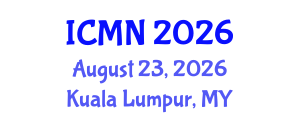 International Conference on Microfluidics and Nanofluidics (ICMN) August 23, 2026 - Kuala Lumpur, Malaysia International Conference on Microfluidics and Nanofluidics (ICMN) August 23, 2026 - Kuala Lumpur, Malaysia