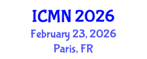 International Conference on Microfluidics and Nanofluidics (ICMN) February 23, 2026 - Paris, France International Conference on Microfluidics and Nanofluidics (ICMN) February 23, 2026 - Paris, France