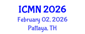 International Conference on Microfluidics and Nanofluidics (ICMN) February 02, 2026 - Pattaya, Thailand International Conference on Microfluidics and Nanofluidics (ICMN) February 02, 2026 - Pattaya, Thailand
