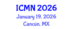 International Conference on Microfluidics and Nanofluidics (ICMN) January 19, 2026 - Cancún, Mexico International Conference on Microfluidics and Nanofluidics (ICMN) January 19, 2026 - Cancún, Mexico