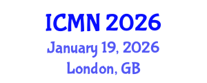 International Conference on Microfluidics and Nanofluidics (ICMN) January 19, 2026 - London, United Kingdom International Conference on Microfluidics and Nanofluidics (ICMN) January 19, 2026 - London, United Kingdom