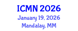 International Conference on Microfluidics and Nanofluidics (ICMN) January 19, 2026 - Mandalay, Myanmar International Conference on Microfluidics and Nanofluidics (ICMN) January 19, 2026 - Mandalay, Myanmar