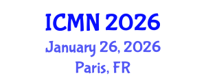 International Conference on Microfluidics and Nanofluidics (ICMN) January 26, 2026 - Paris, France International Conference on Microfluidics and Nanofluidics (ICMN) January 26, 2026 - Paris, France