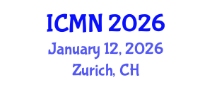 International Conference on Microfluidics and Nanofluidics (ICMN) January 12, 2026 - Zurich, Switzerland International Conference on Microfluidics and Nanofluidics (ICMN) January 12, 2026 - Zurich, Switzerland