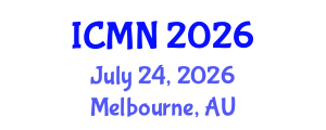 International Conference on Microfluidics and Nanofluidics (ICMN) July 24, 2026 - Melbourne, Australia International Conference on Microfluidics and Nanofluidics (ICMN) July 24, 2026 - Melbourne, Australia