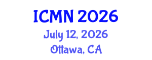 International Conference on Microfluidics and Nanofluidics (ICMN) July 12, 2026 - Ottawa, Canada International Conference on Microfluidics and Nanofluidics (ICMN) July 12, 2026 - Ottawa, Canada