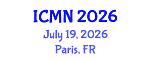 International Conference on Microfluidics and Nanofluidics (ICMN) July 19, 2026 - Paris, France International Conference on Microfluidics and Nanofluidics (ICMN) July 19, 2026 - Paris, France