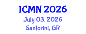 International Conference on Microfluidics and Nanofluidics (ICMN) July 03, 2026 - Santorini, Greece International Conference on Microfluidics and Nanofluidics (ICMN) July 03, 2026 - Santorini, Greece