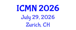International Conference on Microfluidics and Nanofluidics (ICMN) July 29, 2026 - Zurich, Switzerland International Conference on Microfluidics and Nanofluidics (ICMN) July 29, 2026 - Zurich, Switzerland