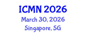 International Conference on Microfluidics and Nanofluidics (ICMN) March 30, 2026 - Singapore, Singapore International Conference on Microfluidics and Nanofluidics (ICMN) March 30, 2026 - Singapore, Singapore