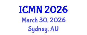 International Conference on Microfluidics and Nanofluidics (ICMN) March 30, 2026 - Sydney, Australia International Conference on Microfluidics and Nanofluidics (ICMN) March 30, 2026 - Sydney, Australia