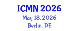 International Conference on Microfluidics and Nanofluidics (ICMN) May 18, 2026 - Berlin, Germany International Conference on Microfluidics and Nanofluidics (ICMN) May 18, 2026 - Berlin, Germany