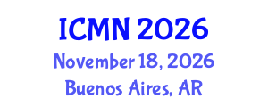 International Conference on Microfluidics and Nanofluidics (ICMN) November 18, 2026 - Buenos Aires, Argentina International Conference on Microfluidics and Nanofluidics (ICMN) November 18, 2026 - Buenos Aires, Argentina