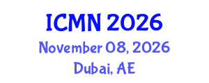 International Conference on Microfluidics and Nanofluidics (ICMN) November 08, 2026 - Dubai, United Arab Emirates International Conference on Microfluidics and Nanofluidics (ICMN) November 08, 2026 - Dubai, United Arab Emirates