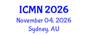 International Conference on Microfluidics and Nanofluidics (ICMN) November 04, 2026 - Sydney, Australia International Conference on Microfluidics and Nanofluidics (ICMN) November 04, 2026 - Sydney, Australia