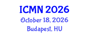 International Conference on Microfluidics and Nanofluidics (ICMN) October 18, 2026 - Budapest, Hungary International Conference on Microfluidics and Nanofluidics (ICMN) October 18, 2026 - Budapest, Hungary