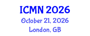 International Conference on Microfluidics and Nanofluidics (ICMN) October 21, 2026 - London, United Kingdom International Conference on Microfluidics and Nanofluidics (ICMN) October 21, 2026 - London, United Kingdom