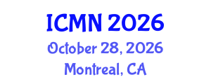 International Conference on Microfluidics and Nanofluidics (ICMN) October 28, 2026 - Montreal, Canada International Conference on Microfluidics and Nanofluidics (ICMN) October 28, 2026 - Montreal, Canada