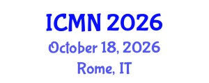 International Conference on Microfluidics and Nanofluidics (ICMN) October 18, 2026 - Rome, Italy International Conference on Microfluidics and Nanofluidics (ICMN) October 18, 2026 - Rome, Italy