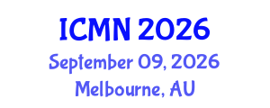 International Conference on Microfluidics and Nanofluidics (ICMN) September 09, 2026 - Melbourne, Australia International Conference on Microfluidics and Nanofluidics (ICMN) September 09, 2026 - Melbourne, Australia