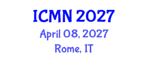 International Conference on Microfluidics and Nanofluidics (ICMN) April 08, 2027 - Rome, Italy International Conference on Microfluidics and Nanofluidics (ICMN) April 08, 2027 - Rome, Italy