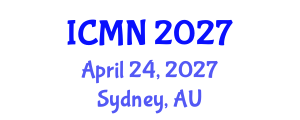 International Conference on Microfluidics and Nanofluidics (ICMN) April 24, 2027 - Sydney, Australia International Conference on Microfluidics and Nanofluidics (ICMN) April 24, 2027 - Sydney, Australia